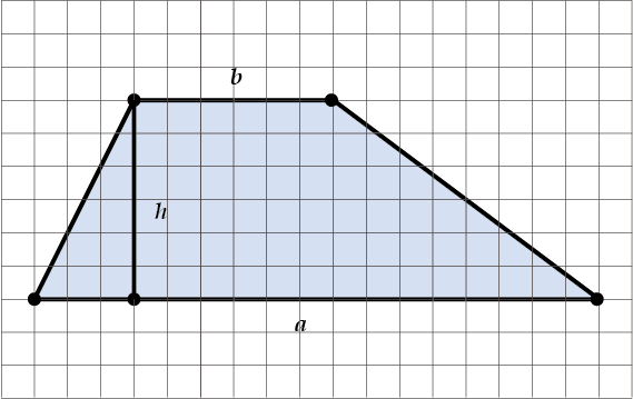 Трапеция по клеточкам. Трапеция в сантиметрах на клетчатой бумаге. Рисунок трапеции на клеточной бумаге. Площадь трапеции по клеткам. Трапеция по клеточкам.